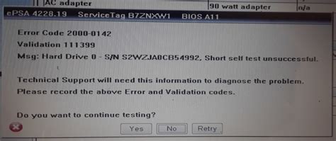 dell hard drive self test failed mbr problem|dell hard drive issues.